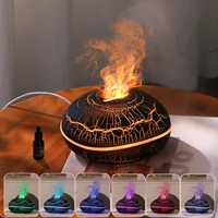 Aroma Air Humidifier Fire Flame Essential Oil Diffuser Ultrasonic Automatic Aromatherapy Fragrance Mist Maker With Night Light 1