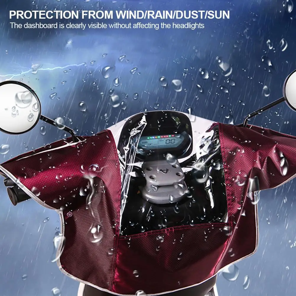 Waterproof Oxford Cloth Motorcycle and Electric Bike Protective Cover