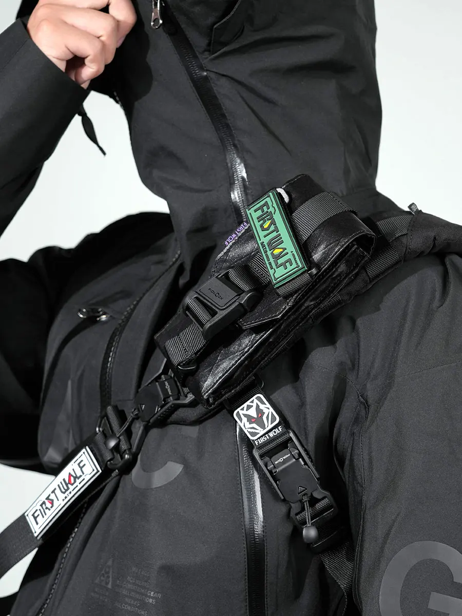 FIRST WOLF Tactical Phone Pouch Magnetic Fidlock Molle X-pac FGM