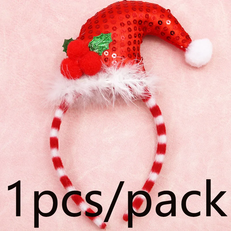 (1 Piece/bag) 23 * 16cm Christmas Decoration 3D Headband Party Decoration Clown Headband Hair Accessory Cartoon Cute