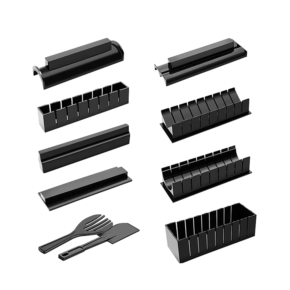 Sushi Mold Sushi Maker Sushi Rolling Tool Sushi Tools 10 Piece Kitchenware Sushi Tool Set DIY Mold Set Sushi Mold 10 Piece