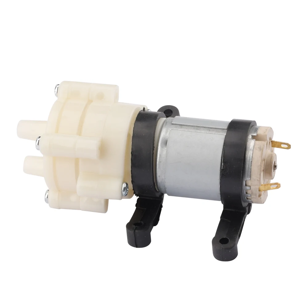 1/2/3/5PCS Micro Water Pump R385 Aquarium Fish Tank Round Water Air Diaphragm Pump DC 6-12V Aquarium Small Air Pumps Accessories