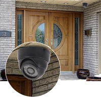 Caméra de surveillance extérieure IP 24 LED (CMOS COLOR), dispositif de sécurité sans fil, avec vision nocturne infrarouge, écran 1/3 pouces (3.6mm) et objectif intégré 4