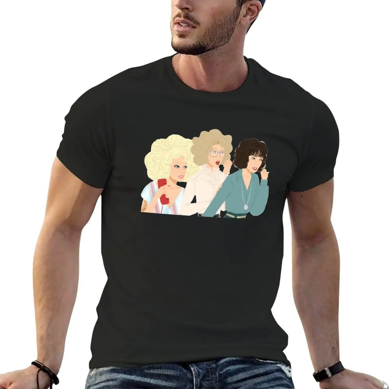 

9 to 5 T-Shirt essential t shirt Blouse T-shirts for men cotton