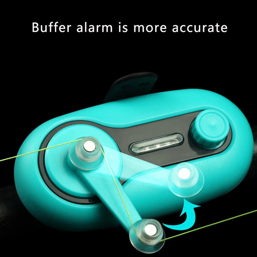 Fishing Sea Pole Alarm Automatic Intelligent Waterproof High Sensitivity Electronic Bell Night Fishing Signal Sensor Light