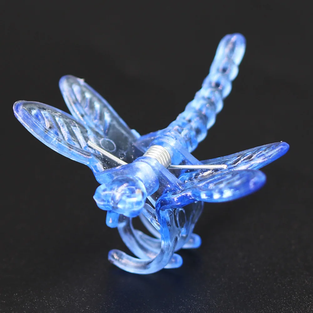 Orchid and Flower Support Clips - Decorative Dragonfly & Butterfly Design (18-48 Pack)