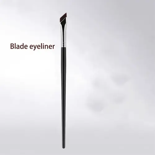 Sickle Eyeliner Brush Eyeshadow Blade Brush Detail Brush Diagonal Eyebrow Brushes Undereyelid To Sleeping Silkworm Makeup Tools - Image 9