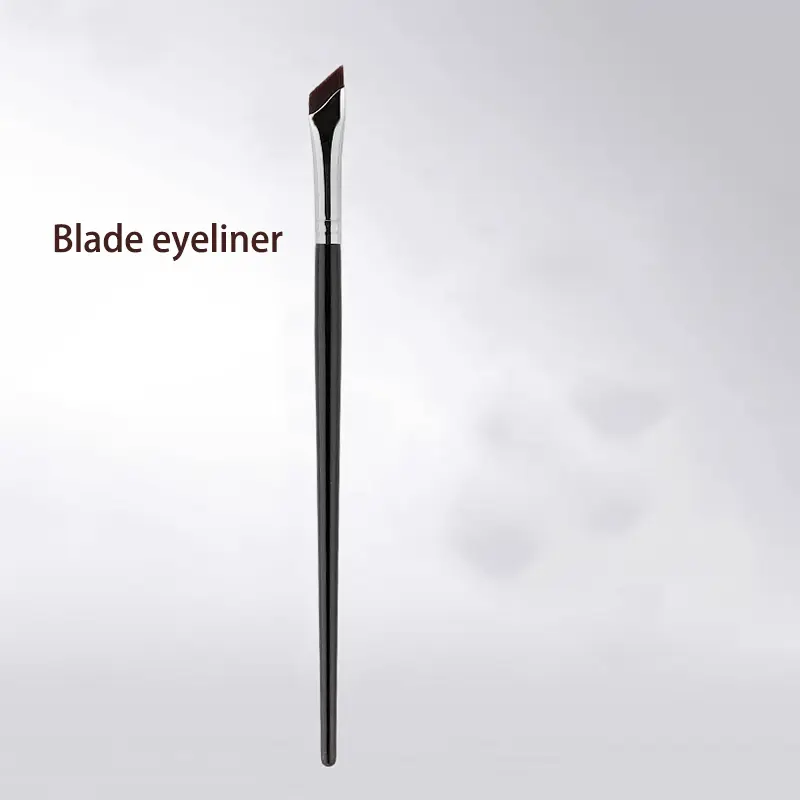 Sickle Eyeliner Brush Eyeshadow Blade Brush Detail Brush Diagonal Eyebrow Brushes Undereyelid To Sleeping Silkworm Makeup Tools - Image 9