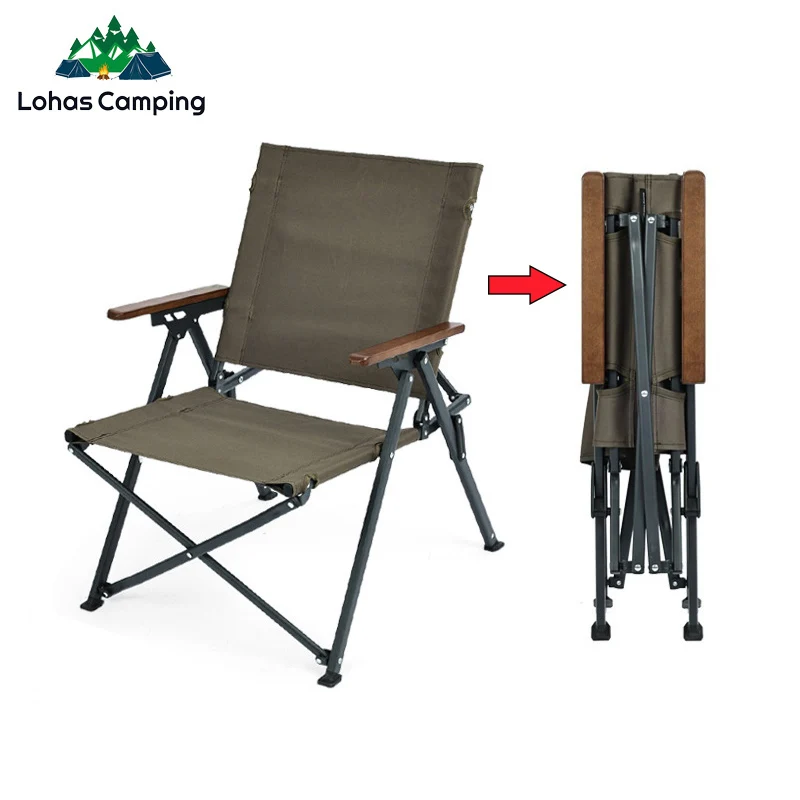 Chaise de camping lohascamping 2026 ouverture rapide portable 120KG - Siège pliant voyage pêche jardin
