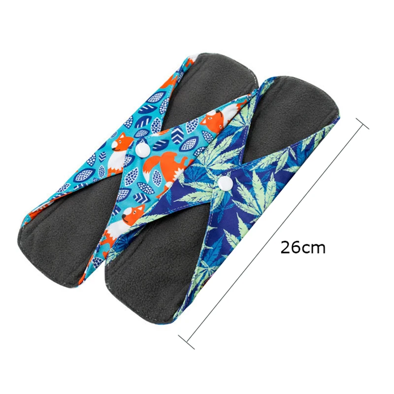 Sanitary Pads Bamboo Cloth Sanitary Napkin Reusable Washable Menstrual Pads Women Hygiene Sanitary Towels Pads Postpartum Nursing