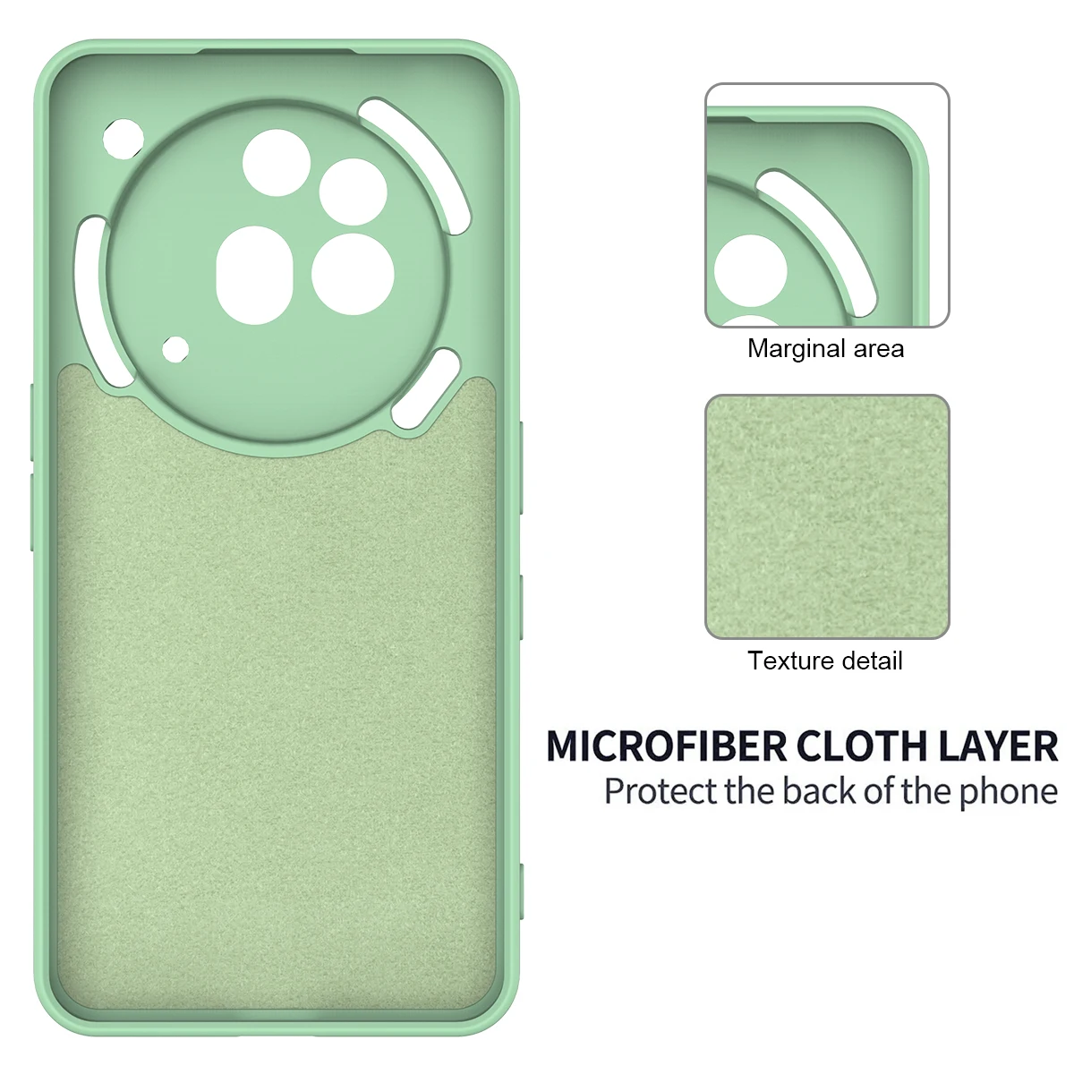 Rugged Armor Rubber Case with Microfiber Lining and Anti-Shock Protection