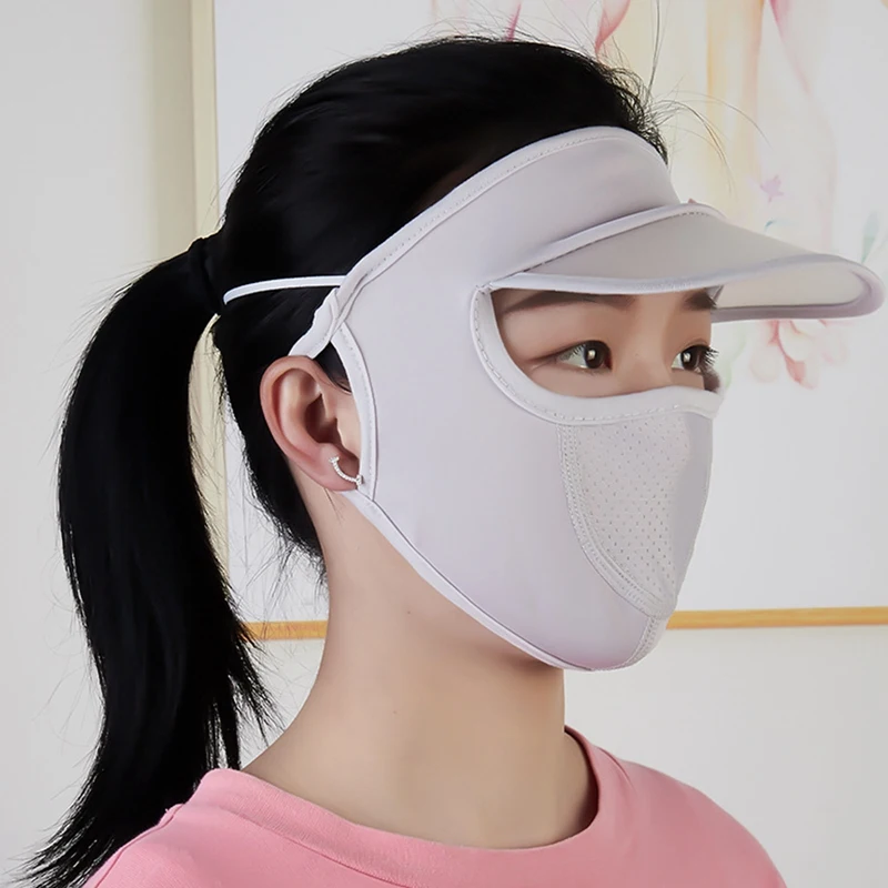 face mask UV Protection Special Face Hats Unisex Summer Mask Cycling Hiking Fishing Protect Visors With Cover Cap Outdoor Head Mouth Cover