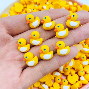 20 Pcs 새로운 귀여운 수 지 미니 만화 전화 오리 플랫 다시 카보 숑 스크랩북 Kawaii DIY Embellishments 매력 액세서리 G47