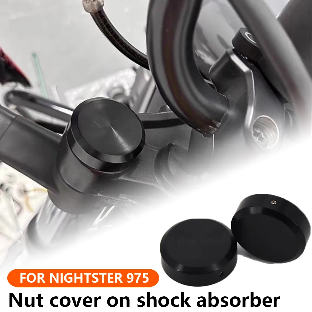 

Motorcycle Modification Accessories Upper Fork Rod Cover For Nightster975 RH975 2022 2023 Upper Fork Shaft Nut Cover