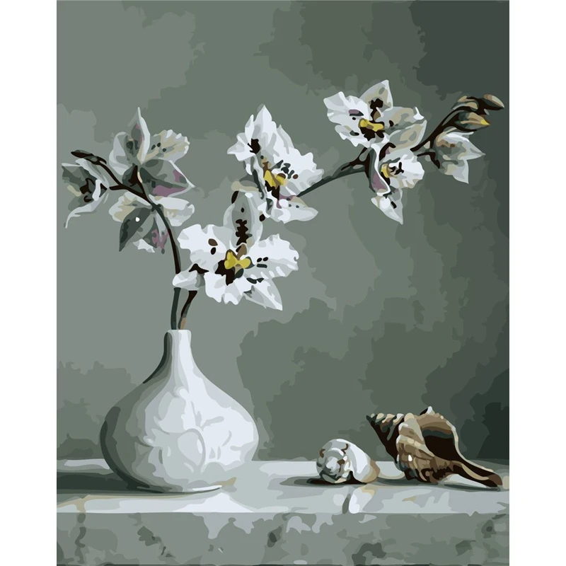 

№ 661 Раскраска по номерам, раскраска маслом своими руками, картина по номерам, подарок для рисования, холст, Декор, Новое поступление