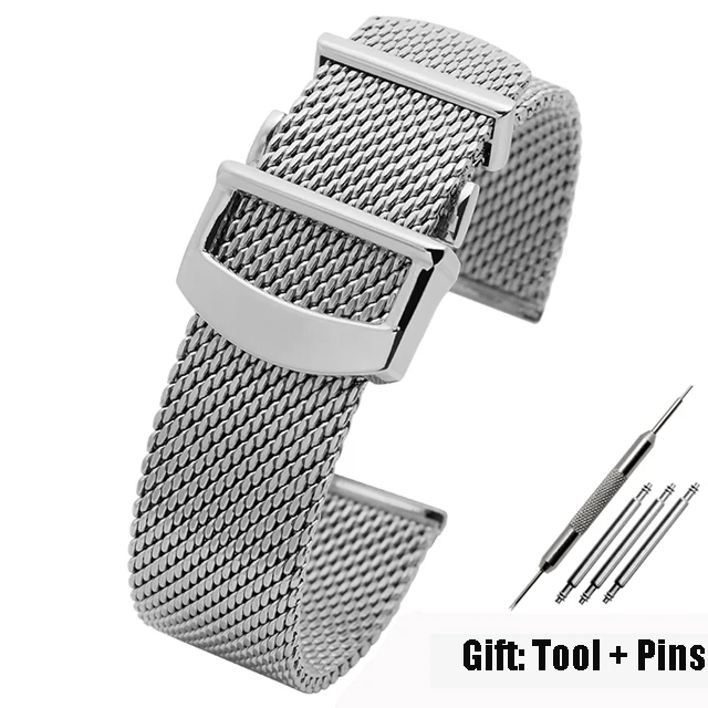 Iwc-スポーツアクティビティブレスレット,金属メッシュブレスレット