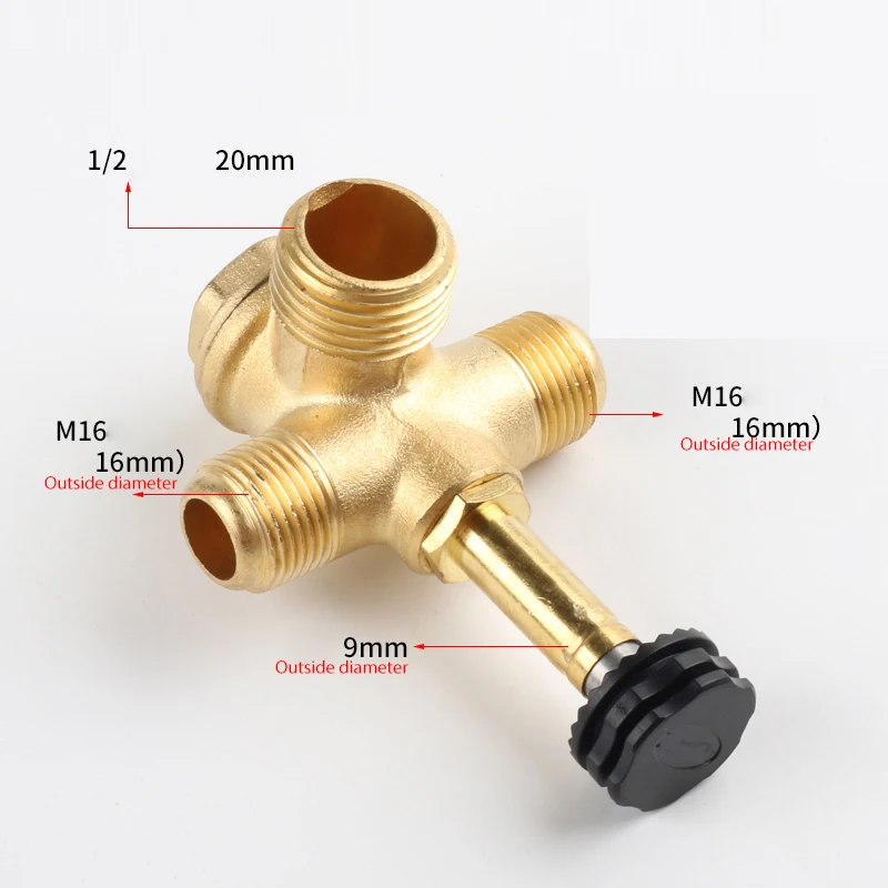 1PCS Öl-freies Luft Kompressor Magnetventil Stumm Luftpumpe Armaturen Entladen Ventil Ablauf Ventil Luftpumpe Magnetventil – Detail 11