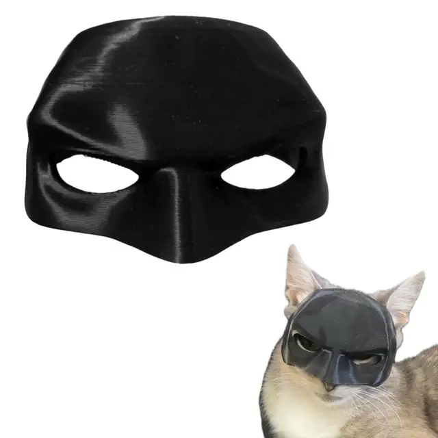 Katzen Kostüm Fledermaus - 3D Maske Mit Flügeln Für Halloween & Cosplay