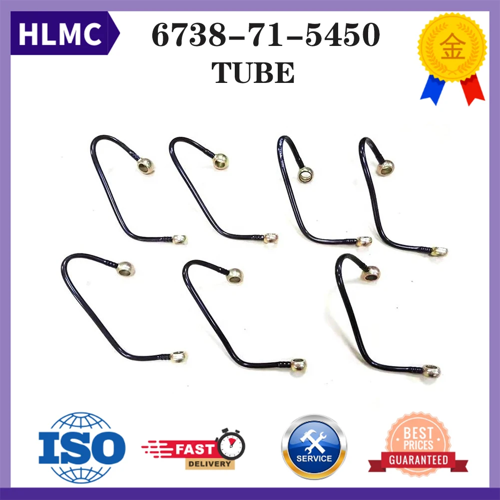 

PC220 PC220LL PW200 PW220 SAA6D102E WA200 WA200PT WA250 WA250PT WA250PZ Excavator Parts Tube Pipe Line 6738-71-5450 6738715450
