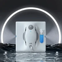 New Hutt W8 Window Cleaning Robot Automatic Intelligent Electric Water Spray Glass Cleaning Machine, 3200Pa High Suction 1