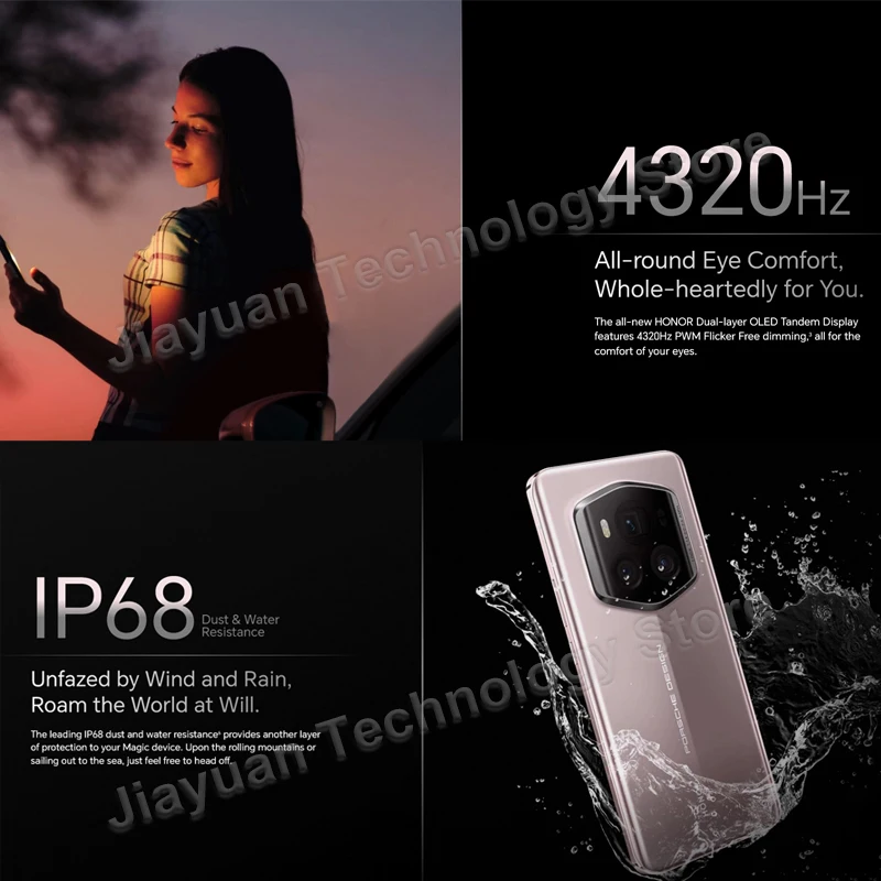 Original Honor Magic 6 RSR 5G Mobile Phone 6.8\