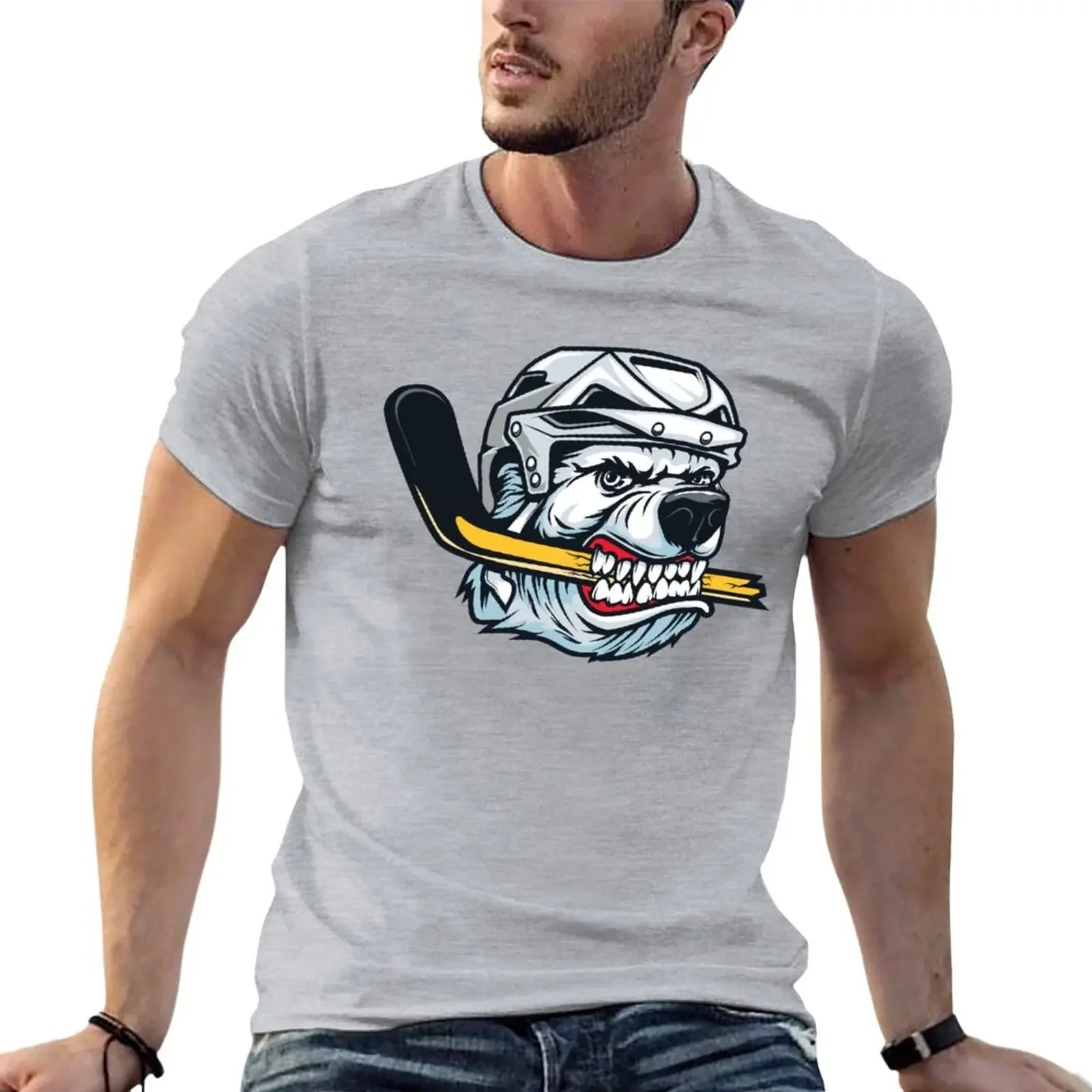 T-Shirt Cochrane Crunch T-Shirt Pesante T-Shirt Per Uomo Cotone