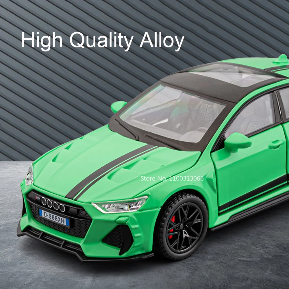 アウディ RS7 1/32 1:32 AUDI RS7 Coupe Alloy Car Model Simulation Diecast Metal