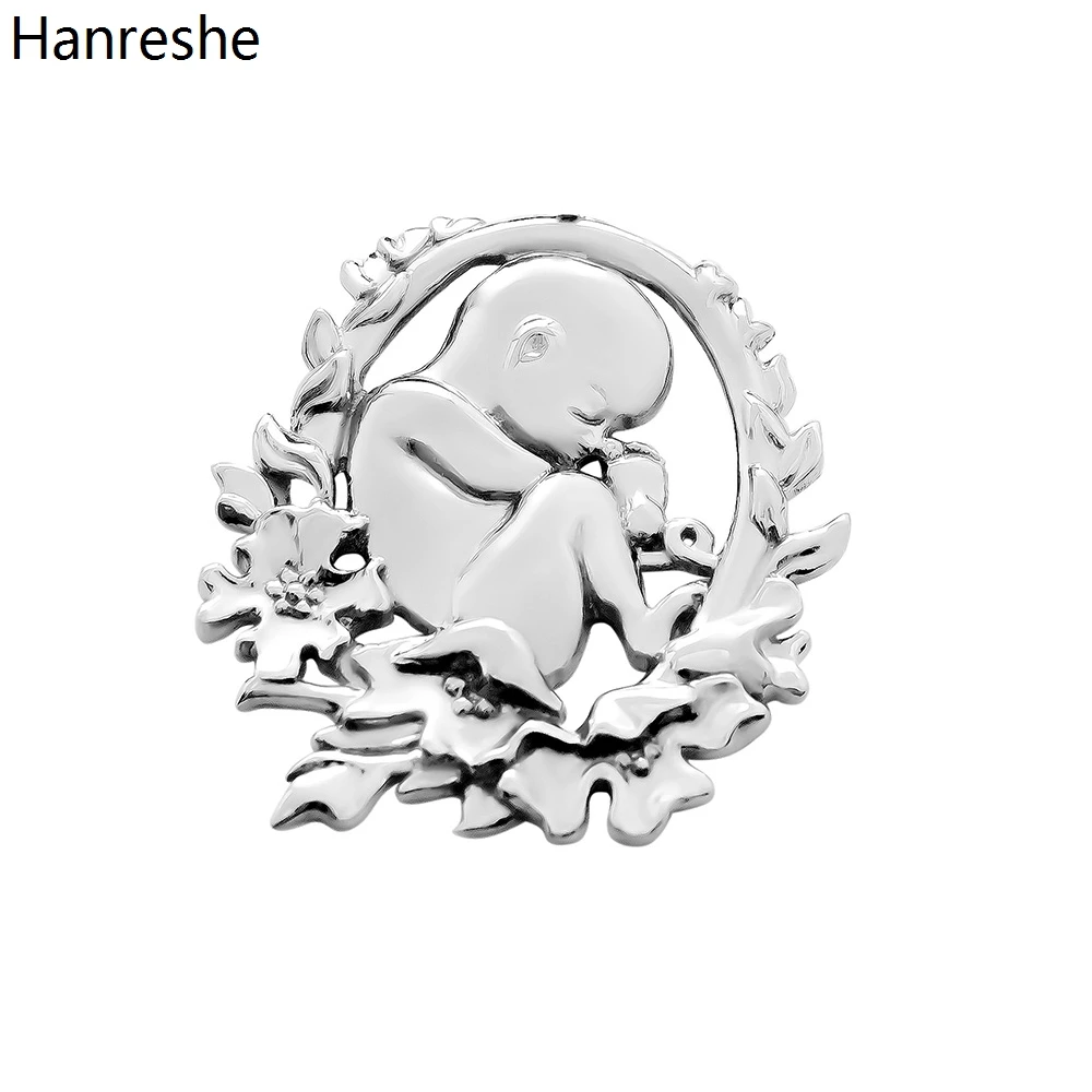Hanreshe de flor de bebé, alfileres de partería, insignia de solapa de Ginecología y Obstetricia médica, regalo de joyería para enfermera y Doctor| | - AliExpress