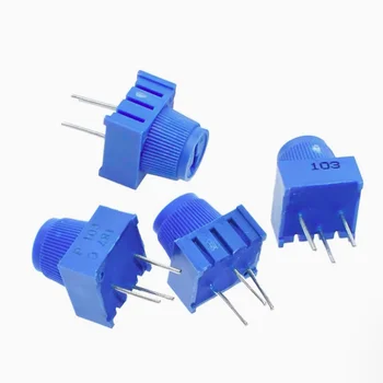 50 pz/lotto 3386P-1-502LF Trimpot potenziometro 5K con Manopola TRIMMER 5K OHM 0.5W PC PIN 3386P-1-502TLF Migliore qualità
