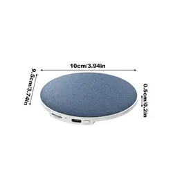 Bluetooth Pillow Speaker for Enhanced Sleep - Wireless White Noise with Adjustable Timers and Long - Lasting Battery (Blue)