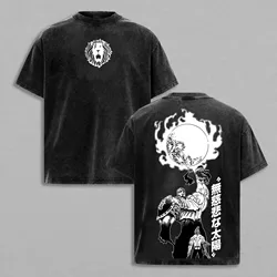 Vintage Washed Escanor Graphic Print Unisex T - Shirt - XXXL (1)