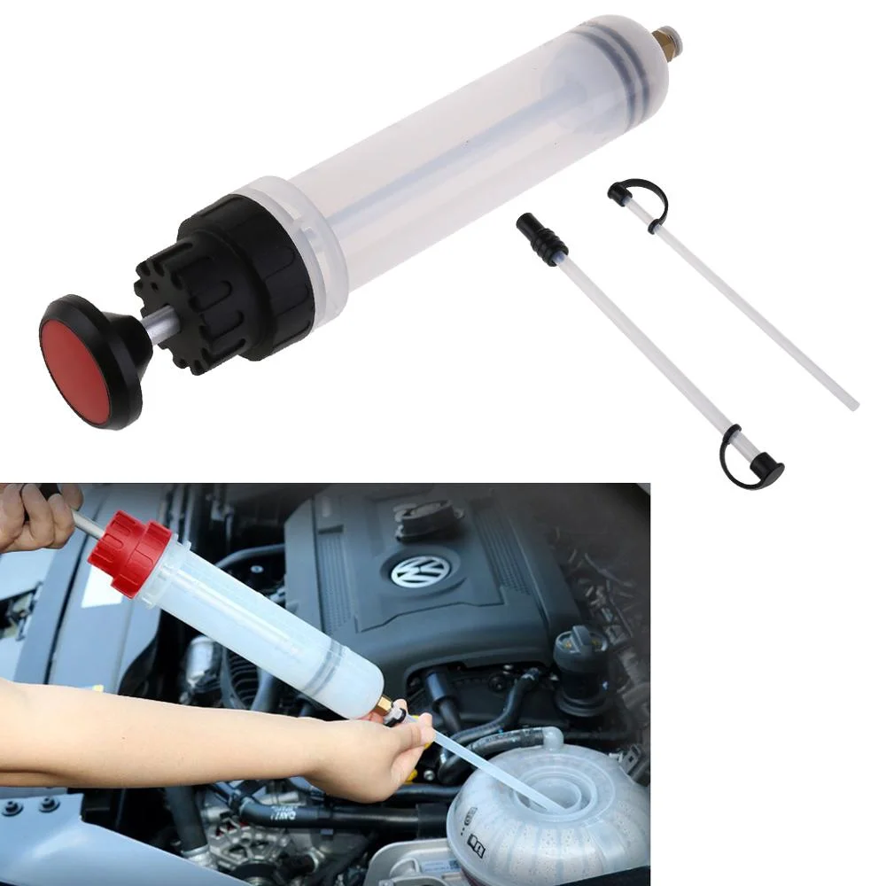 

200cc Car Oil Fluid Extractor Filling Syringe Bottle Transfer Hand Pump Tools Plastic