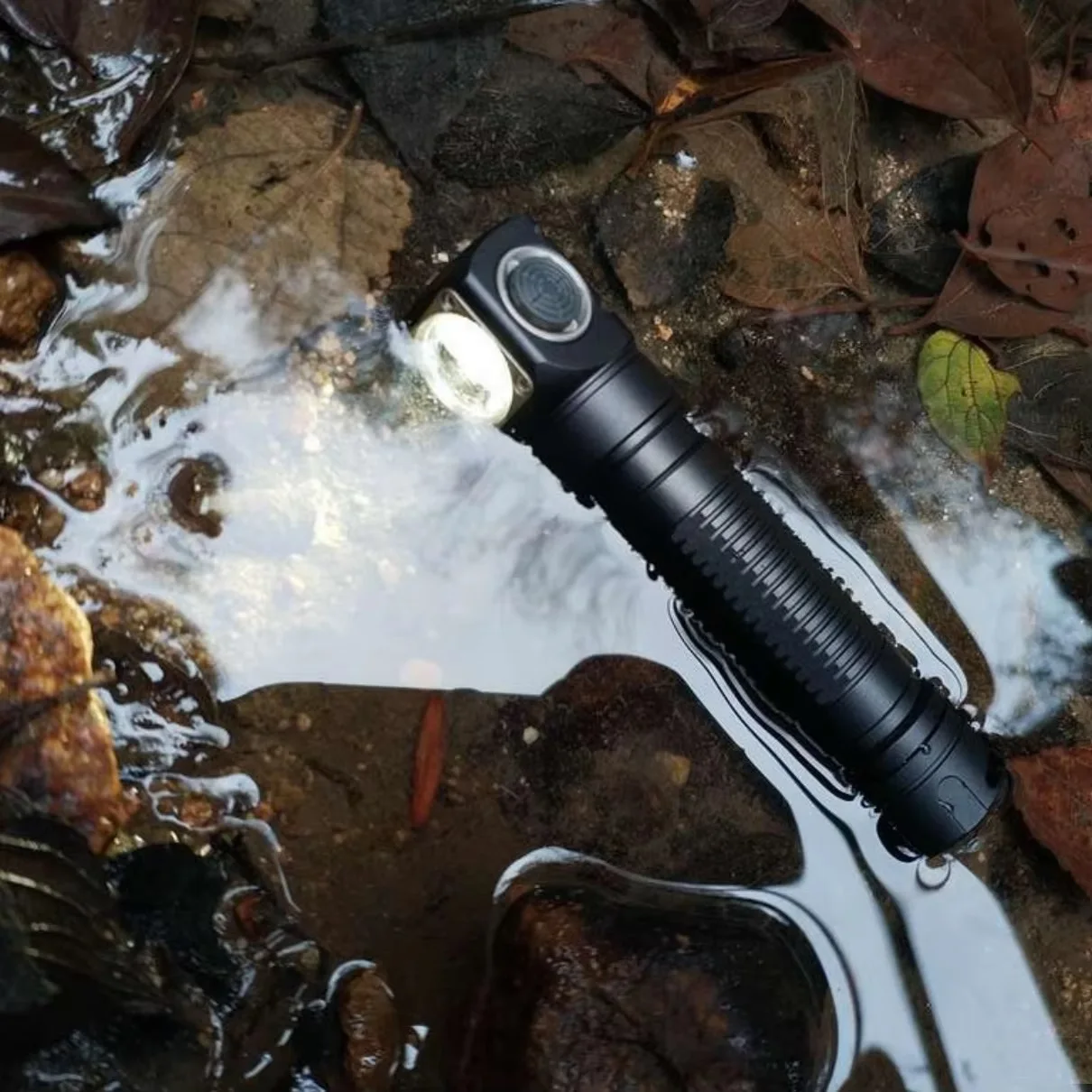 Headlamp USB Magnetic Rechargeable1200 lumens Flashlight with Headband for Hunting Fishing Camping-Skilhunt H04 H04R H04F RC