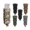 All Terrain Pistol Mag Pouch Magazine Carrier Molle Cartridge Holder for 9mm .40 .45 ACP Flashlight Shooting Airsoft 1