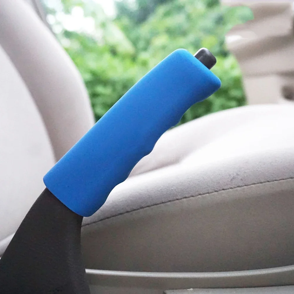 Hand Brake Set Universal Car Handbrake Sleeve Silicone Gel Cover Anti-Skid Auto Parking Brake Handle Sleeve Car Accessories