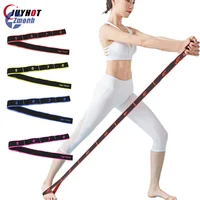 New！Multi-functional Yoga Pilates Resistance Bands Loop Fitness Exercise Pull Strap Belt Elastic Latin Dance Stretching Bands