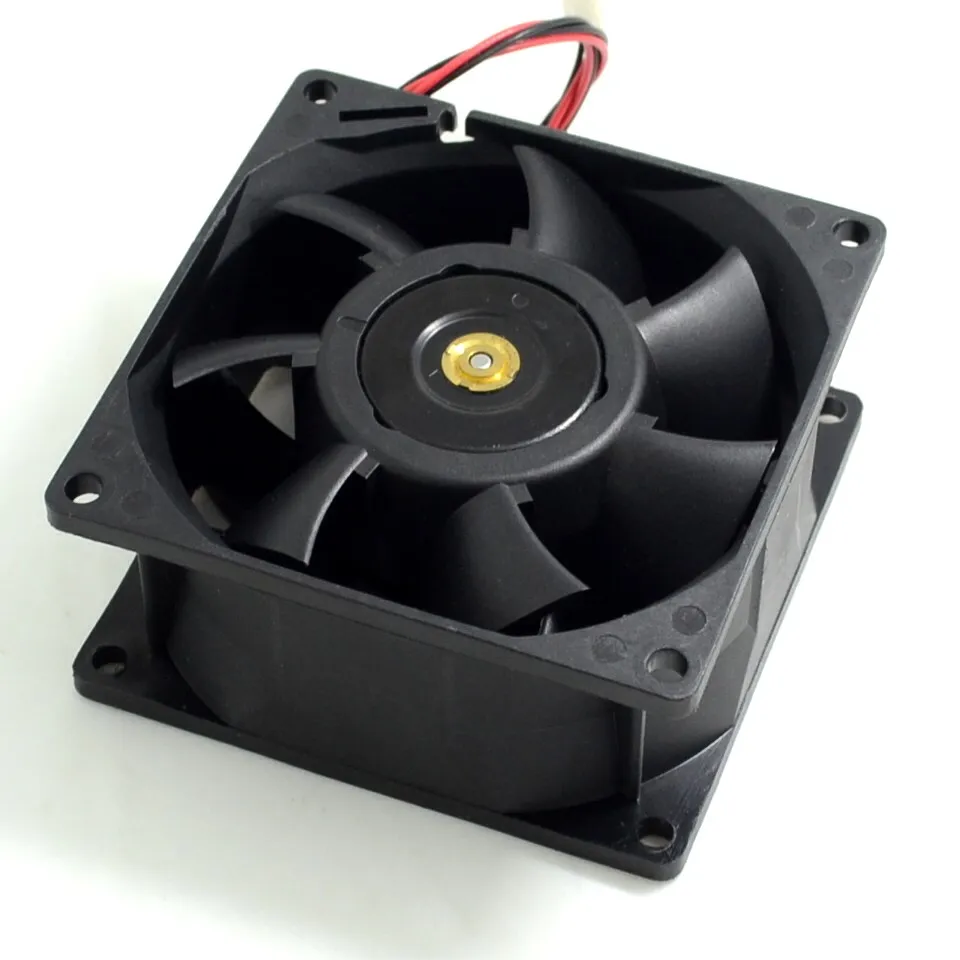 Dupla Ventoinha de Rolamento de Esferas para Delta Ffb0812she 12v 0.87a 8cm 80 mm 8038 80x80x38 mm Novo - Imagem 2