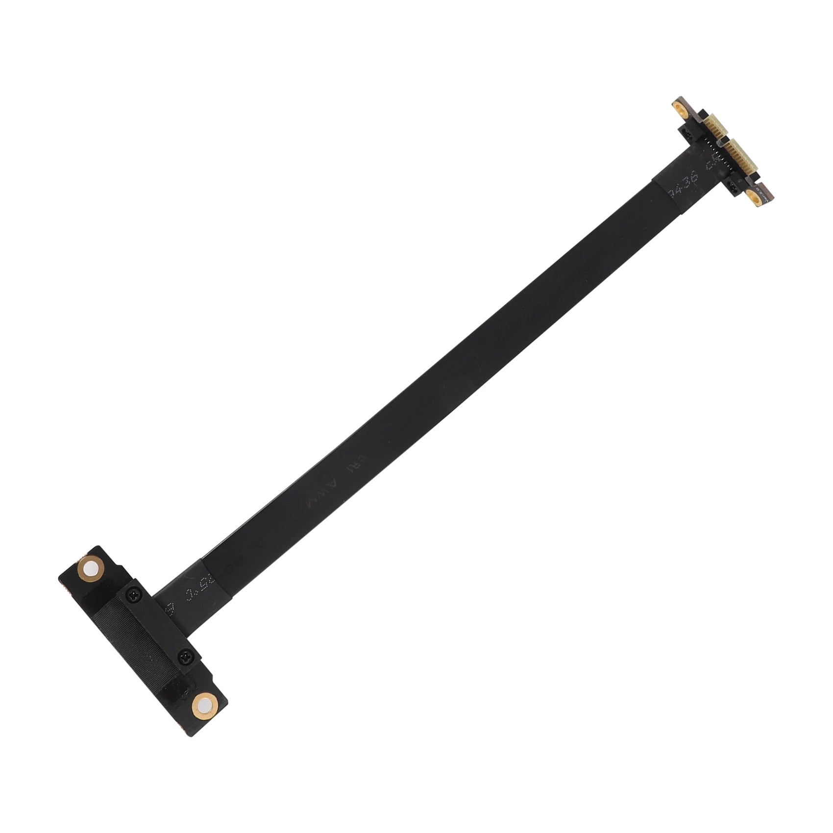 Cabo Duplo Riser para Pcie x1 Ângulo Reto de 90 Graus Extensão 3.0 x1 para x1 8gbps Pci Express 1x Riser Card 20cm