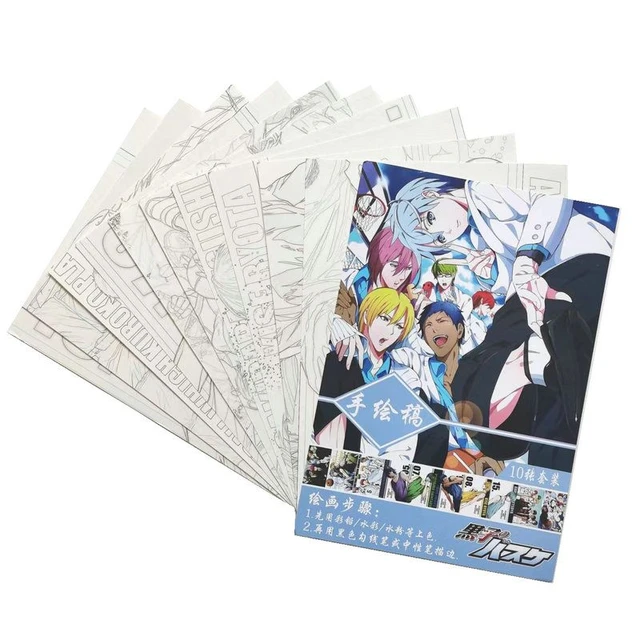 Livro para Colorir de Arte de Anime: 1