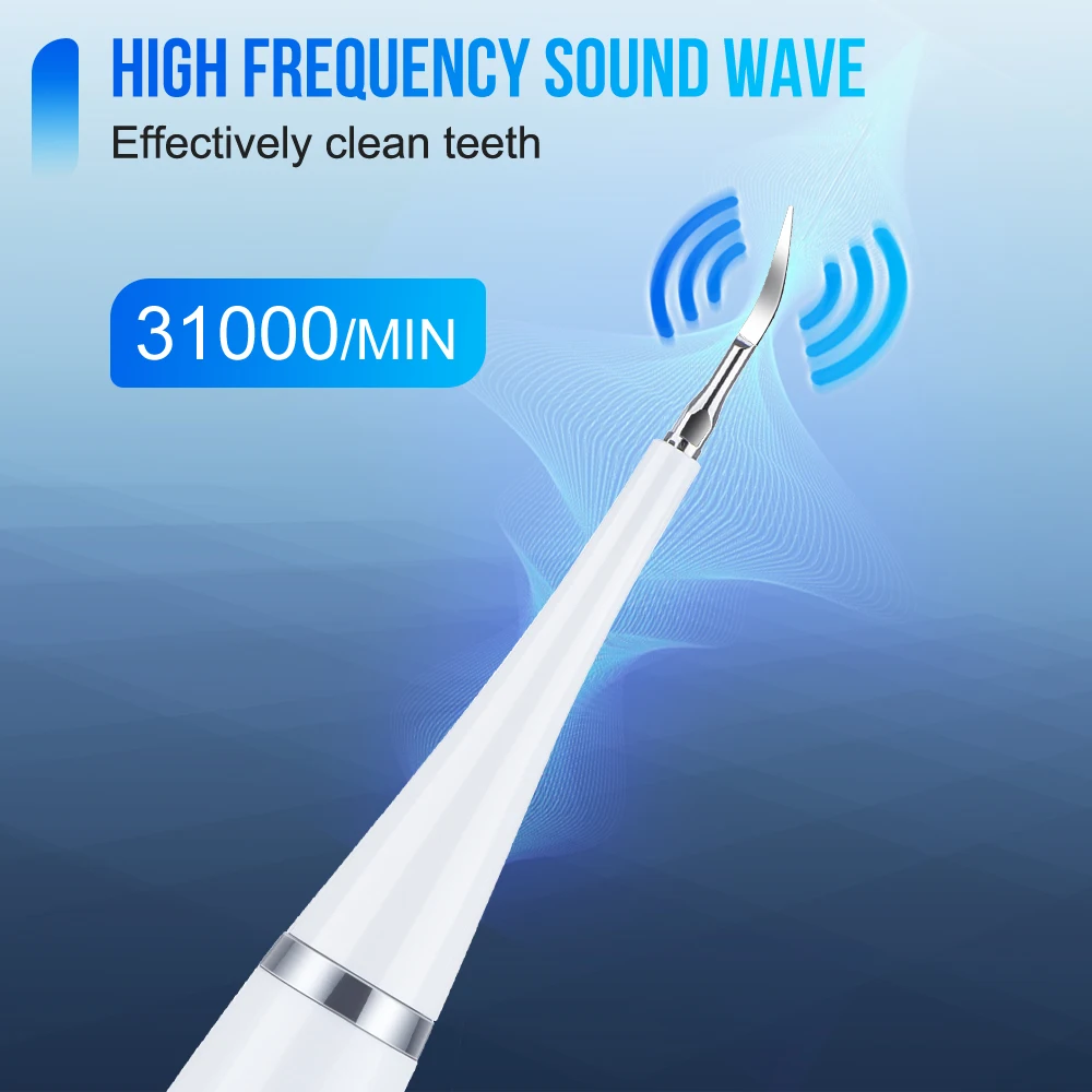 Electric Sonic Dental Scaler Calculus Remover Teeth Cleaner Dental Cleaning Teeth Whitening Toothbrush Tartar Remover Oral Care 3