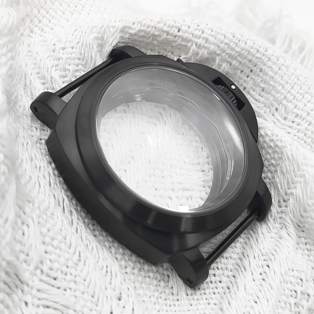 Black Watch Case, 40MM with Sapphire Crystal, 5ATM Water Resistance