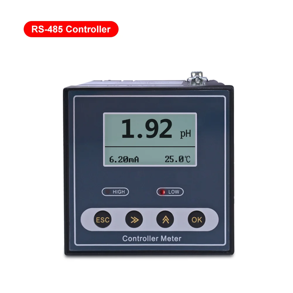 Original Online Industrial PH Controller ORP Meter Monitor Digital 0.02 PH 1MV U