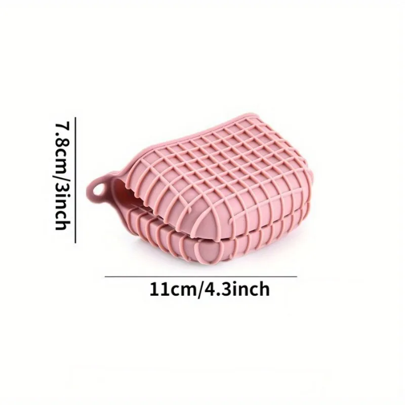 Insulated Silicone Anti-heat Gloves 2PCS For Baking Oven Microwave
