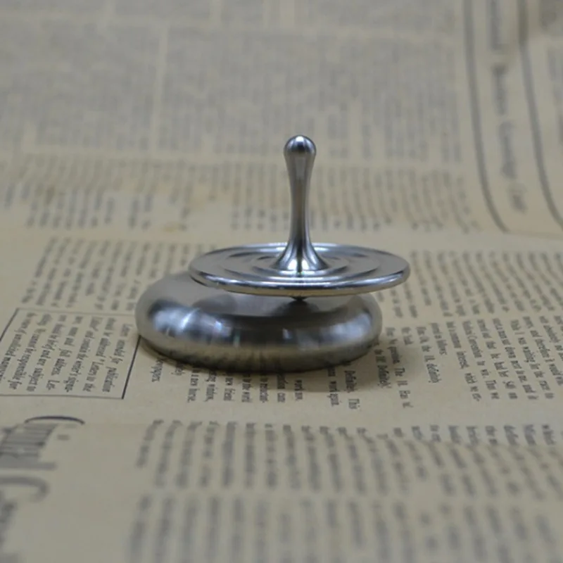 Stress Reliever Toys Water Drop Hand Spinning Top Metal Desktop Magic Fusion Decoration Desktop Gyro Children Adults Office Men