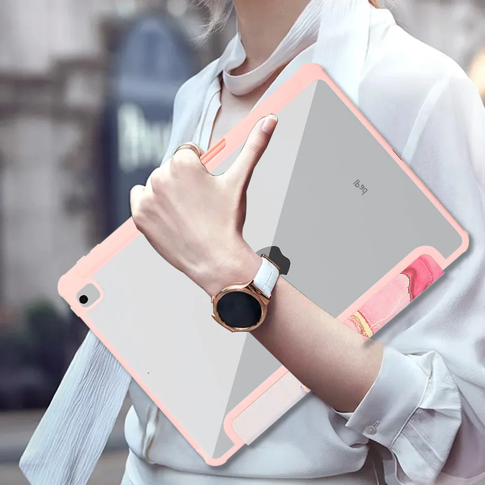 Sleek Acrylic Tablet Protection Case