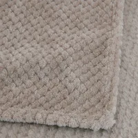 Solid Soft Warm Fleece Plaid Blankets and Bedspreads Living Room Bedroom Air Conditioning Bed Blanket For Sofa Bedding Mantas 5