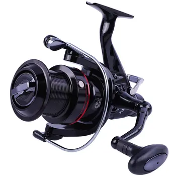 5000 6000 Series Carp Fishing Reel CNC Metal Spool 5.2:1 High Speed Double Brake Spinning Reel for Freshwater Sea Boat Fishing 2