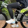 Summer UV Sun Protective Cycling Leg Sleeves Ice Silk Breathable Sports Leg Warmers Bike Racing MTB Bicycle Biker Leg Protection 3