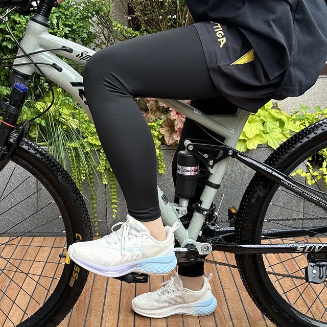 Summer UV Sun Protective Cycling Leg Sleeves Ice Silk Breathable Sports Leg Warmers Bike Racing MTB Bicycle Biker Leg Protection 3