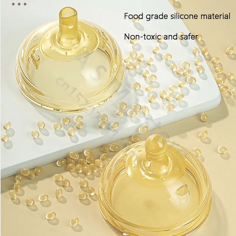 Newborn baby bottle/wide mouth break bottle/nano nipple/drinking nipple/duck nipple/learning drinking cup/big baby bottle 5